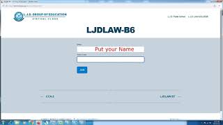 How to login Virtual Class in LJD CMS screenshot 4