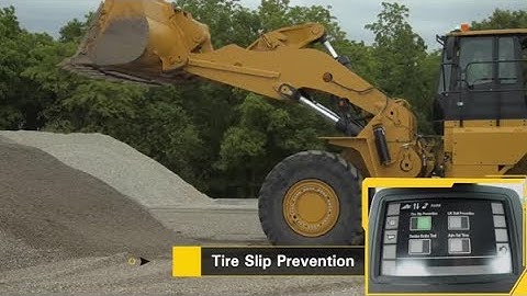 Cat® 988K & 988 XE Large Wheel Loader | Tire Slip Prevention