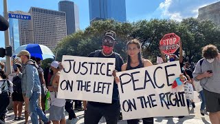 Team coverage: Huge, historic march for George Floyd in downtown Houston