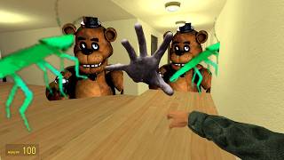 Freddy’s Curse in the Corridor | Scary Horror Escape Challenge | #gmoddarkzone #gmod #nextbots