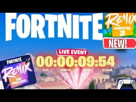 Fortnite| Chapter 2 Remix Live Event | 60Fps - 4k | No Commentary ...