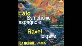 Lalo Symphonie Espagnole & Ravel Tzigane Ida Haendel, Czech PO