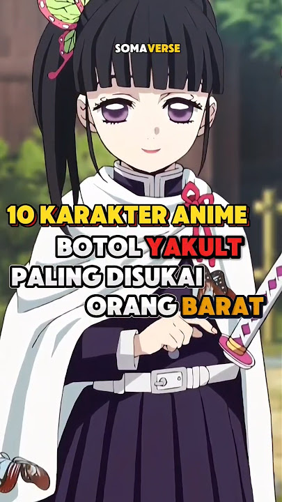 Karakter anime pendek yang paling disukai orang barat #anime