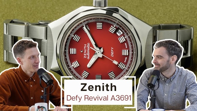 Zenith DEFY Revival A3691, The First Colored Dial in DEFY