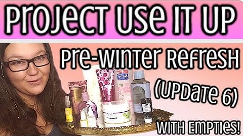 Project Use It Up Update!! Empties & More! #bathandbodyworks #beauty #projectuseitup #projectpan