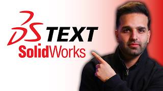 Celebrity Master Text in SOLIDWORKS – Sketch, 3D Text, Logos & Engravings (Step‑by‑Step) Profile