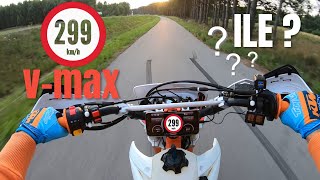 Sprawdzam Vmax 💥 XMOTOS XB88 250cc prędkość maksymalna 😁 china cross ✊ ile to poleci ? 🤷‍♂️ WHEELIE