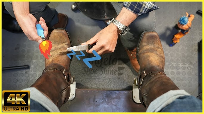 How to stretch/ widen leather boots fit your calves over jeans