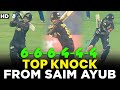 Top knock from saim ayub  multan sultans vs peshawar zalmi  match 5  hbl psl 8  mi2a