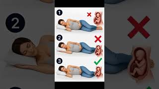 How to Sleep Safely During Pregnancy 🤰💤 Must Know Tips!#pregnancy #pregnancyhacks #sleepingpositions