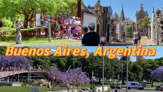 Buenos Aires ARGENTINA Travel Guide🙌 | Botanical Garden, Recoleta Cemetery, Buenos Aires & More