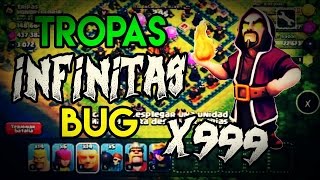 Tropas Infinitas El Mayor Bug De Clash Of Clans Sin Gastar Elixir  - Truco