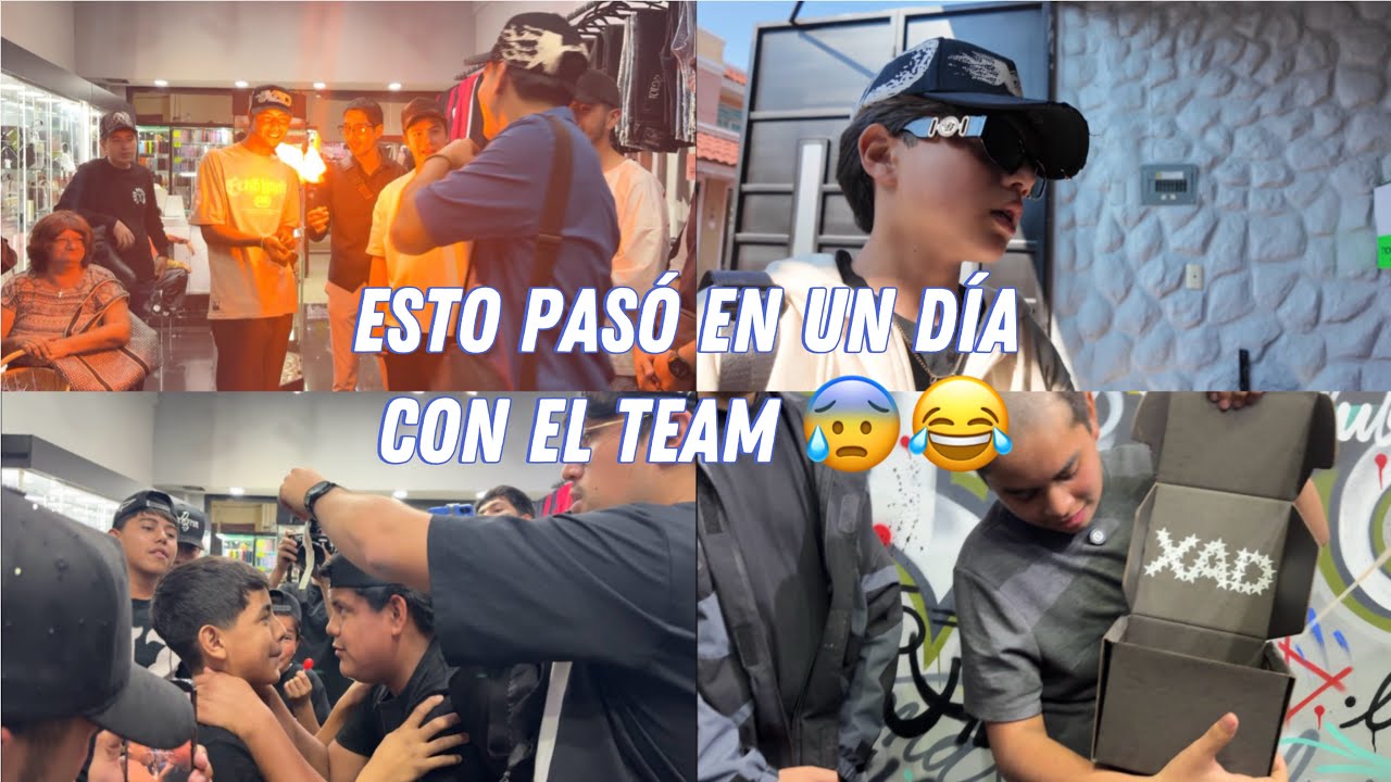 Juntamos a influencers para hacer retos en la inauguración de xad (sale mal)😂😎#amigos #viral #retos