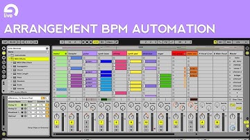 Ableton Live Tutorial: Arrangement View Tempo Automation