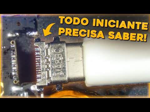 O Método Mais Fácil de Trocar Conector de Carga Para Iniciantes! (O Melhor Jeito)