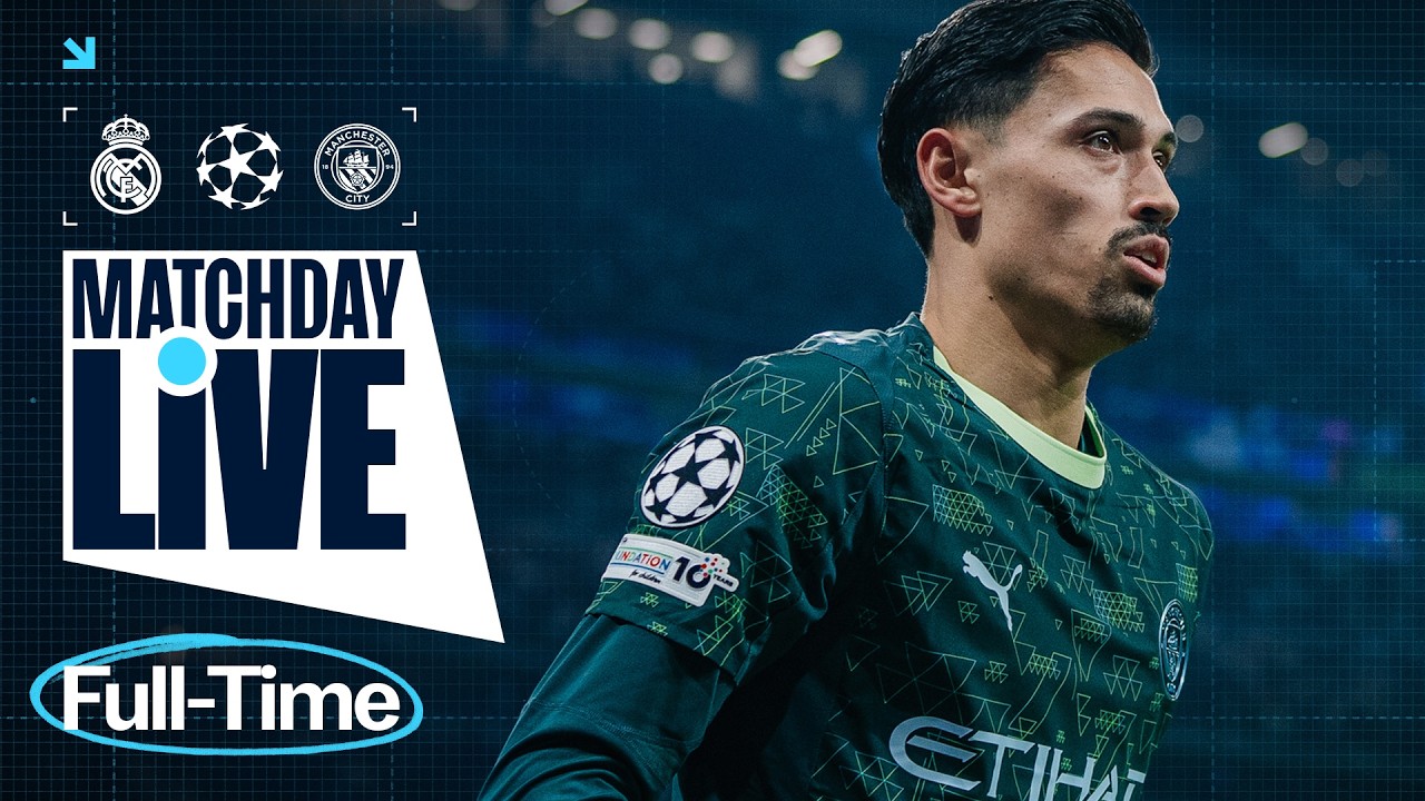 City beaten in Madrid | Real Madrid 3-0 Man City | UEFA Champions League