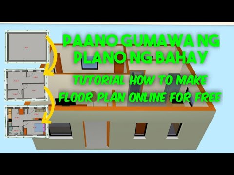 TUTORIAL HOW TO MAKE FLOOR PLAN SAMPLE ONLINE FOR FREE