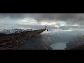Trolltunga, Epic droneshots.  Norway 4K