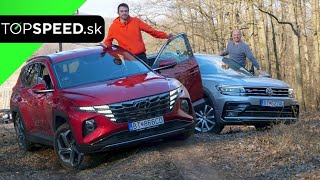 Test Hyundai Tucson 1.6 CRDi htrac vs VW Tiguan 2.0 TDI 4motion