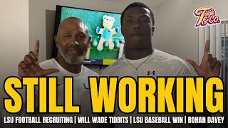 LSU Football Recruiting Update | Will Wade Tidbits | LSU Baseball Win |
