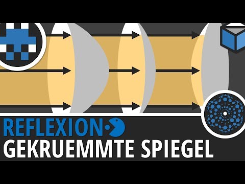 Video: Gegenseitige Reflexionen Und Gebogene Spiegel