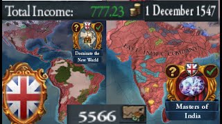 colonial England is to strong EU4 1.36 King of kings