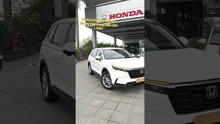 Giao Tới Tay Khách Hàng Chiếc Crv L Màu Trắng Ngọc Trinh.