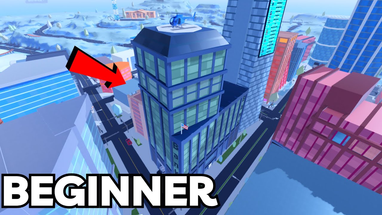 How to rob the bank in roblox jailbreak beginner tutorial roblox