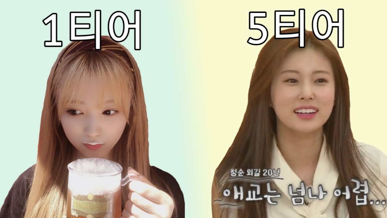 아이즈원 귀여움 티어