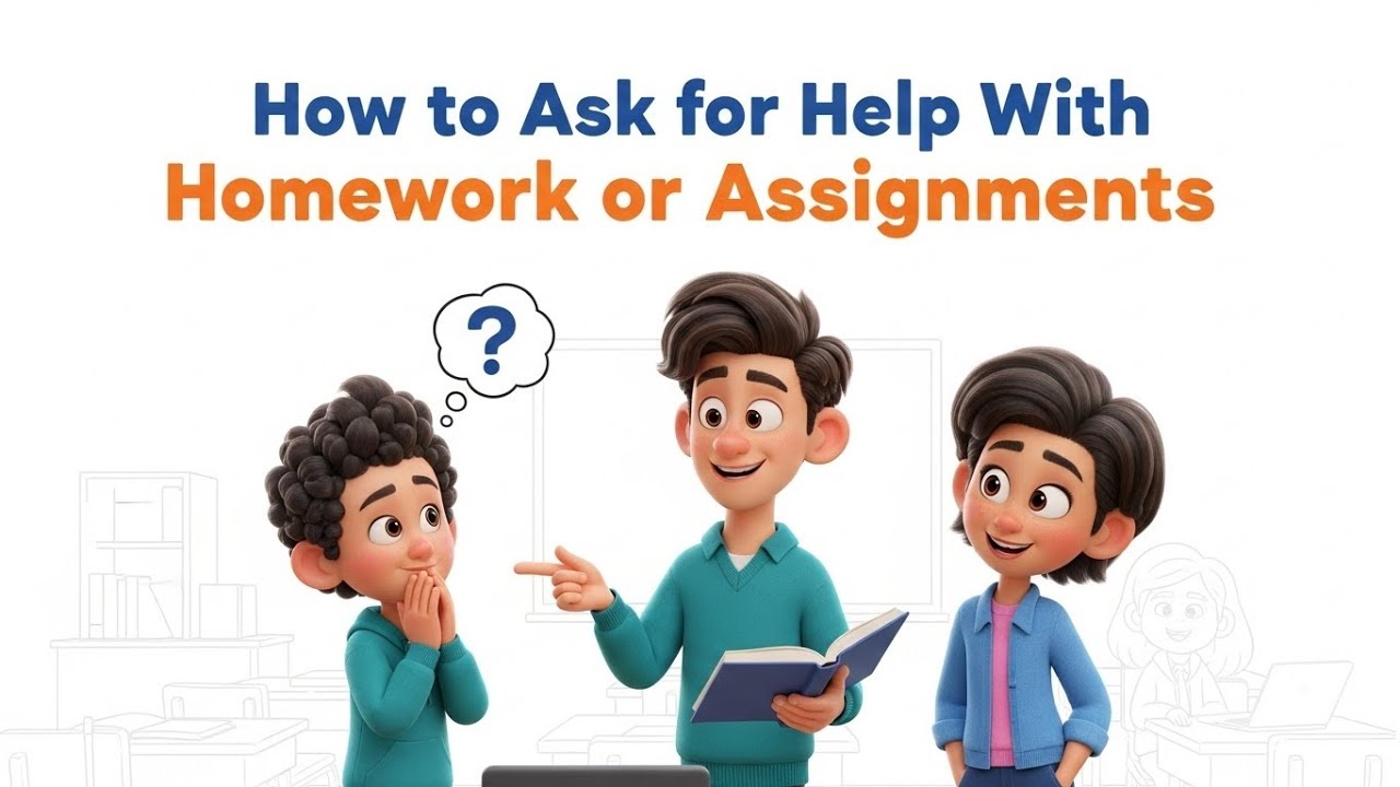Ask Homework How to Ask for Help With Homework or Assignments - YouTube