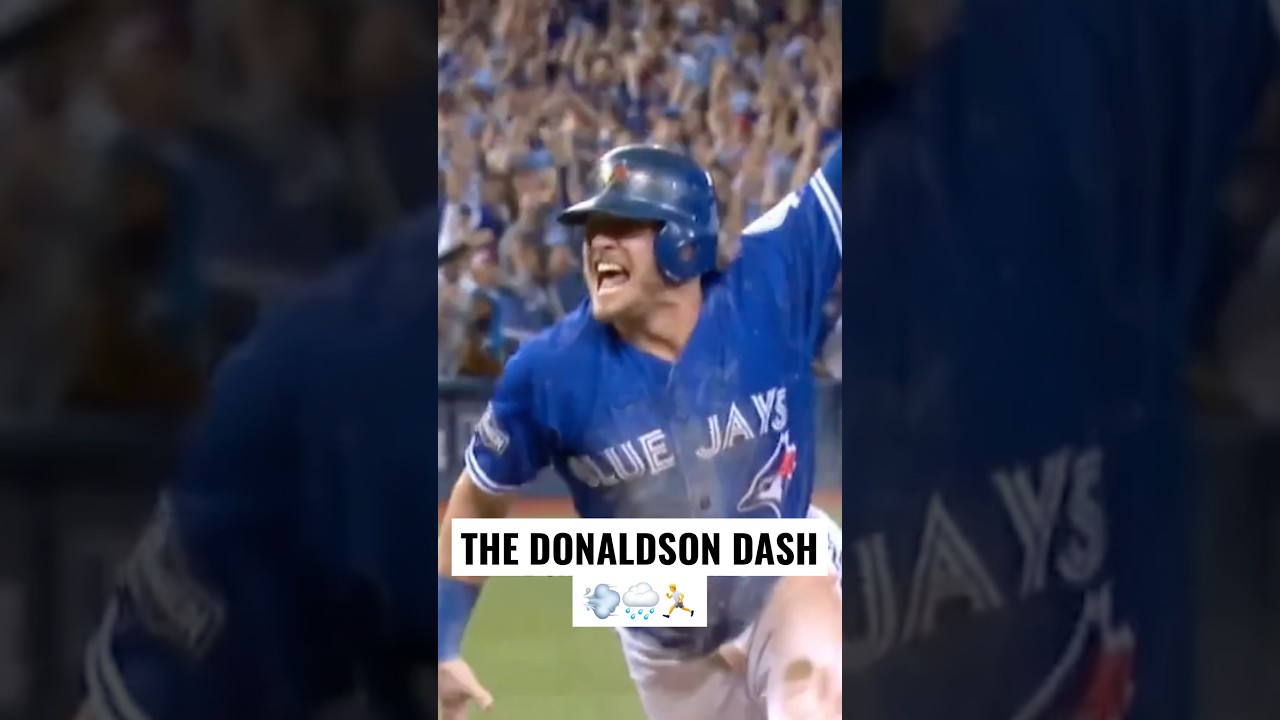 10 years of remembering the iconic Donaldson Dash π§οΈπ #MLB #BlueJays #JoshDonaldson