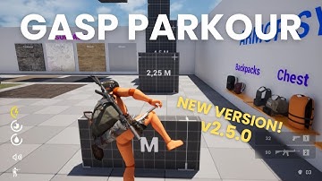 GASP LOCOMOTION, PARKOUR, HIT REACTIONS AND MORE! Zombie Shooter Kit v2.5.0 - UE5 STARTER KIT