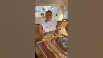 How much it really costs to live on a sailing boat ⛵️ #sailing #shorts