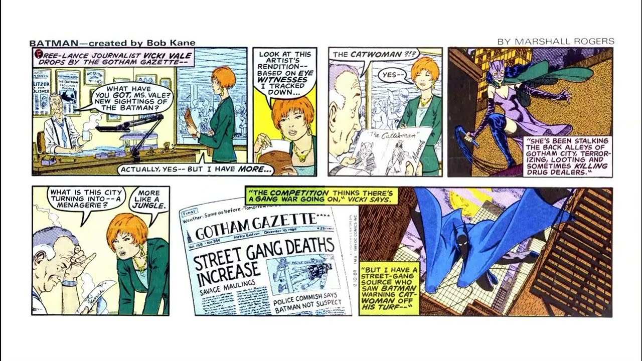 Batman 1989's Newspaper Strip Sequel