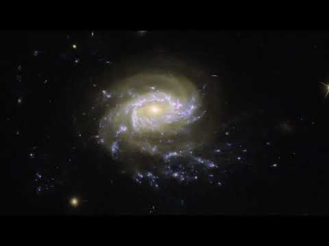 Галактика-медуза. В 4K.