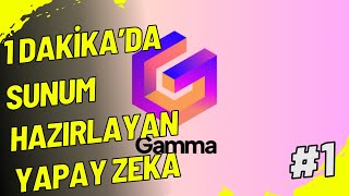 Her Gün Yeni Yapay Zeka Tanıtıyoruz Bölüm #1 : Gamma App screenshot 5