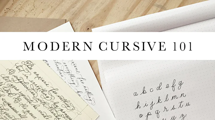 Master the Modern Cursive Writing in Just 101 Steps!