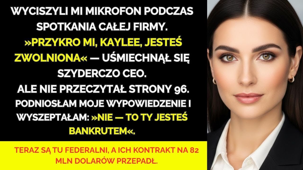 Odeszła z pracy podczas zebrania całej empresa — i zostawiła wszystkich bez słowa.