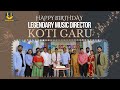 Happy birt.ay legendary music director salur koti garu  koti40 music world tour