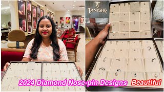 Just Rs 6000 starts 2024 Diamond Nosepin Designs | Diamond nose-pin different varieties from Tanishq