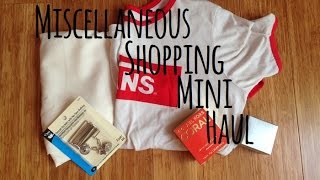 Miscellaneous haul from Tilly's, Macy's, and Joann Fabrics (Vans tee, 10k gold earrings, perfume)