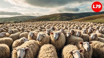 How 5,17 Million Sheep In The United States Are Raised By Ranchers - Processing Factory