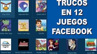 Trucos para 12 de los Mejores Juegos del Facebook 100% Gratis - Tutorial