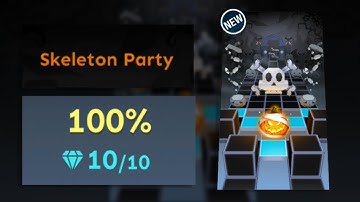 Rolling Sky - Skeleton Party | SHAvibe