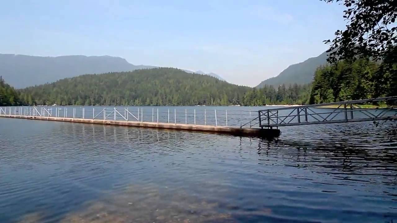 Sasamat Lake Boardwalk Floating Bridge - HD - BuyRIC.com