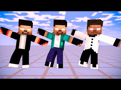 Minecraft Alan Walker   The Spectre dance compilation Minecraft Animation