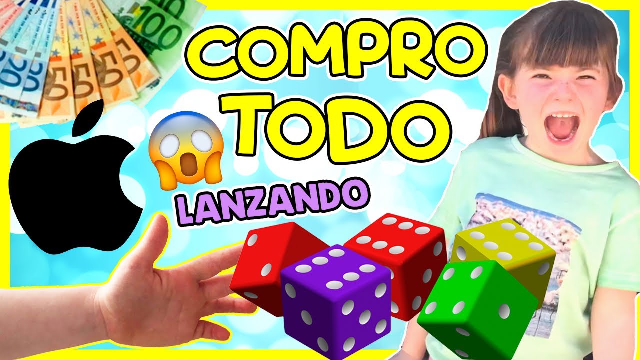 🎲LANZO un DADO y COMPRAMOS TODO 😱Me COMPRO un IPHONE ? Dardo CHALLENGE