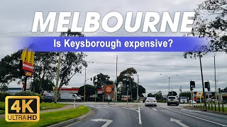 Is Keysborough expensive | Drive-through Dandenong Bypass | Live in Melbourne, Australia | 4K