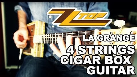 CIGAR BOX GUITAR MUSIC - ZZTOP LA GRANGE COVER