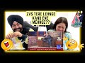 Punjabi reaction on zvs as fashion designer hasbehaal pakistanicomedy preetbanireacts